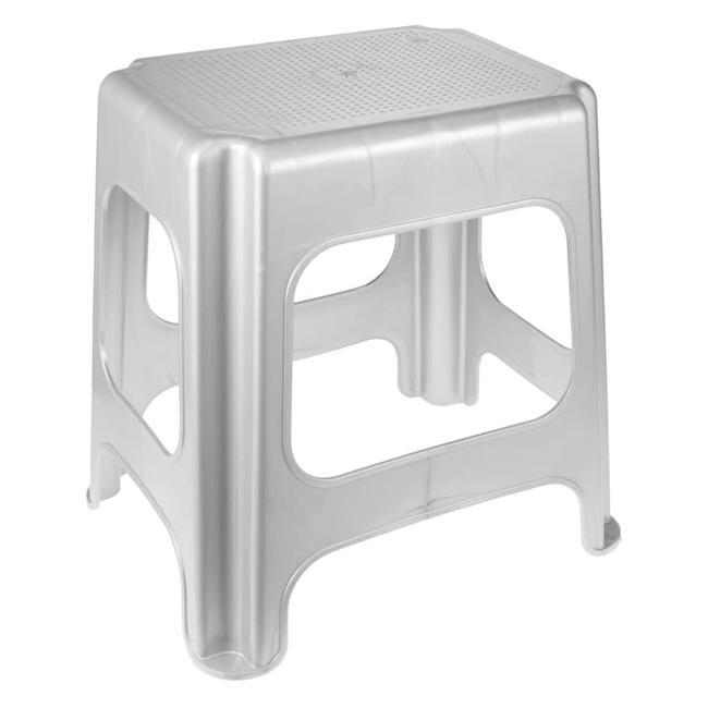 Maxi-Stool silver
